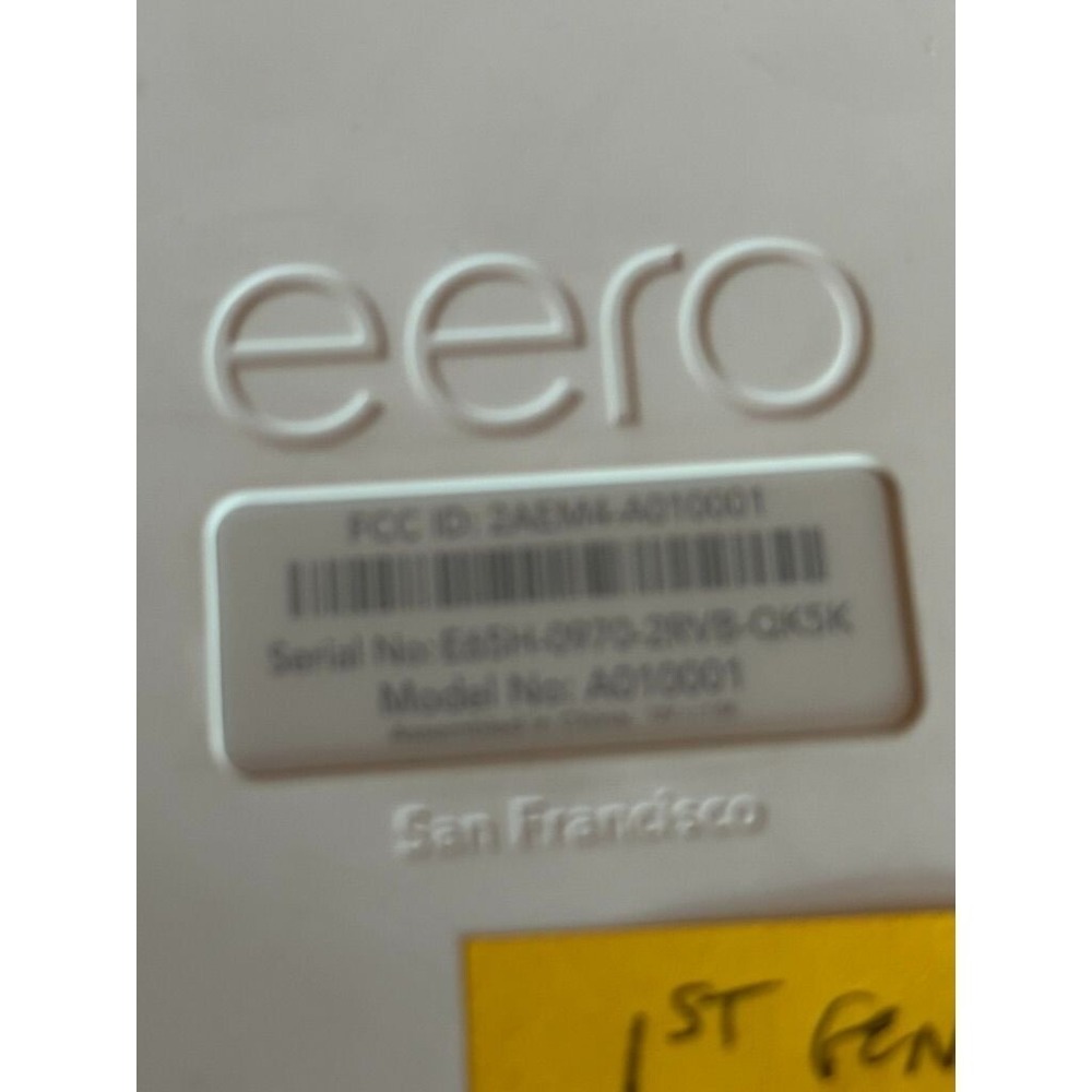Eero 1st Gen Wi-Fi System Router & Extender - Picture 5 of 5